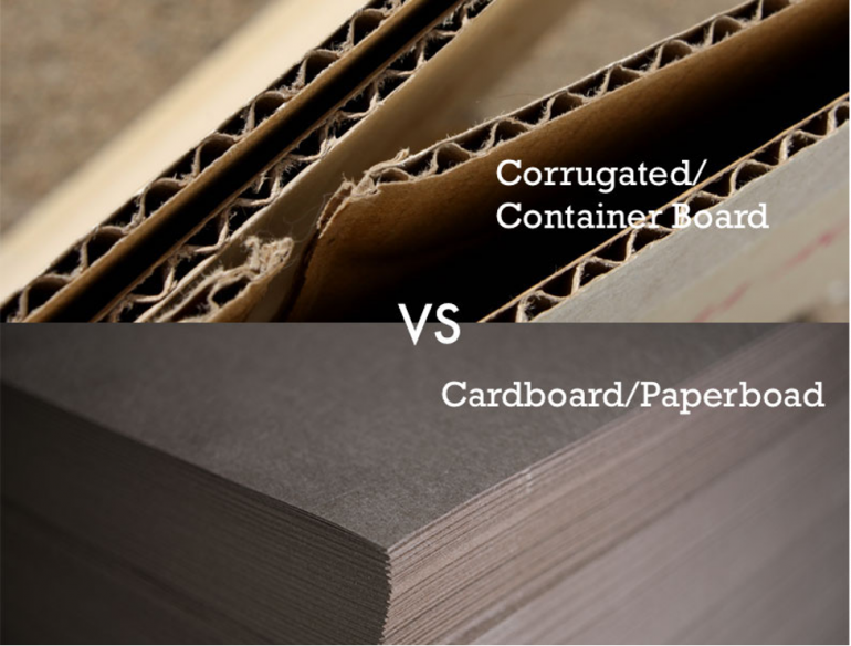 Cardboard Vs. Corrugated – Pax-Nat