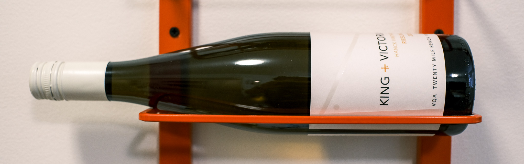 King and Victoria Winery Bottle