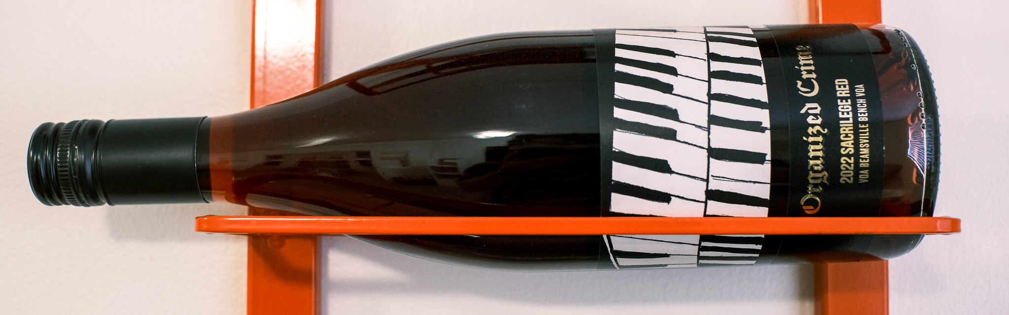 Organized Crime Winery Bottle